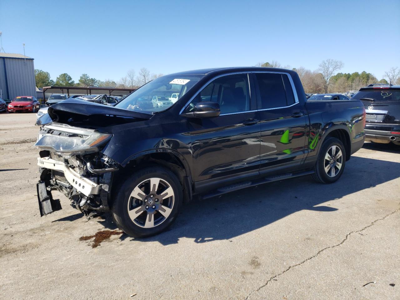 honda ridgeline 2017 5fpyk3f50hb029746