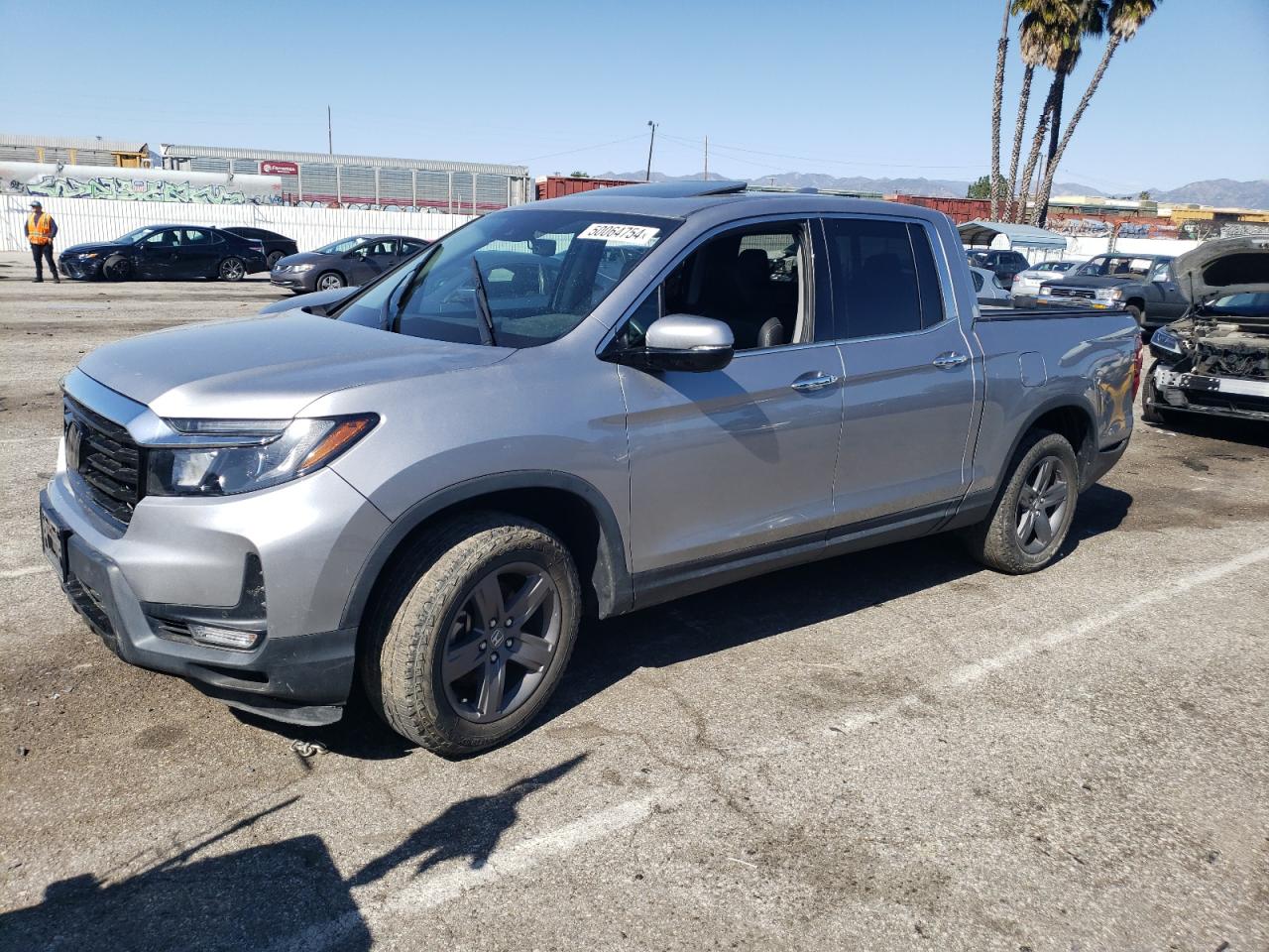 honda ridgeline 2021 5fpyk3f71mb007007