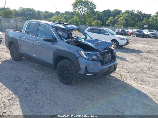 honda ridgeline 2022 5fpyk3f75nb021073