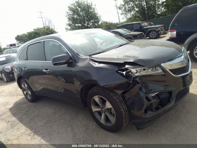 acura mdx 2016 5fryd3h23gb003855