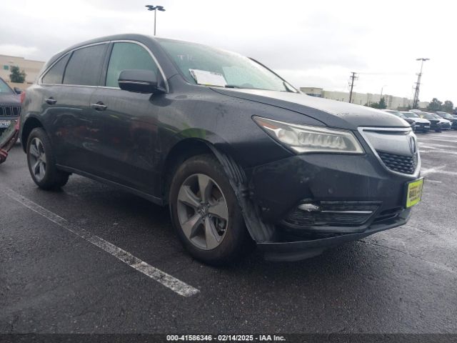 acura mdx 2016 5fryd3h23gb007677