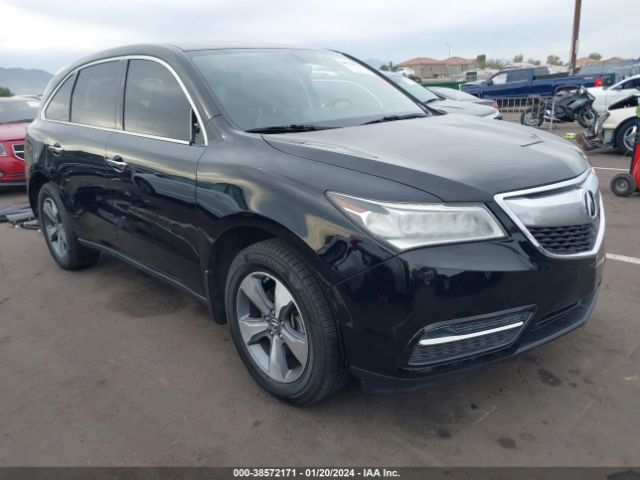 acura mdx 2016 5fryd3h25gb005431