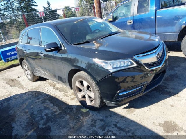 acura mdx 2016 5fryd3h25gb014565