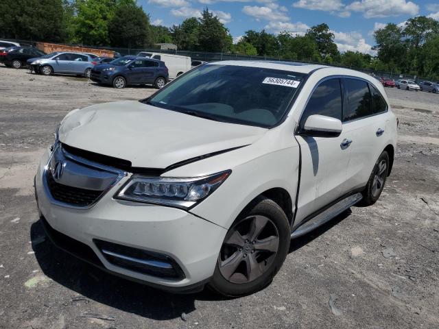 acura mdx 2016 5fryd3h26gb006152