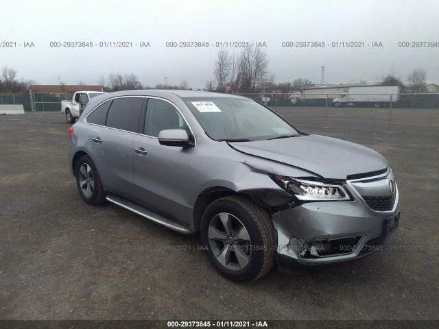 acura mdx 2016 5fryd3h26gb016891