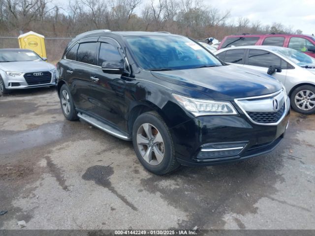 acura mdx 2016 5fryd3h29gb002886