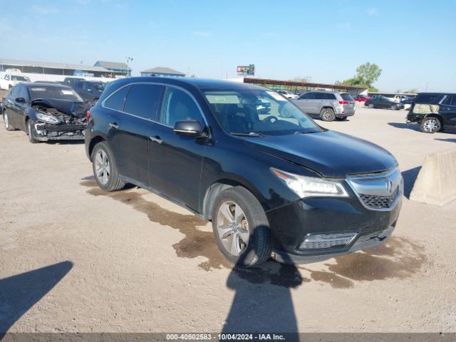 acura mdx 2015 5fryd3h2xfb009473