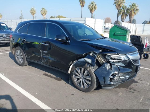 acura mdx 2016 5fryd3h40gb008884