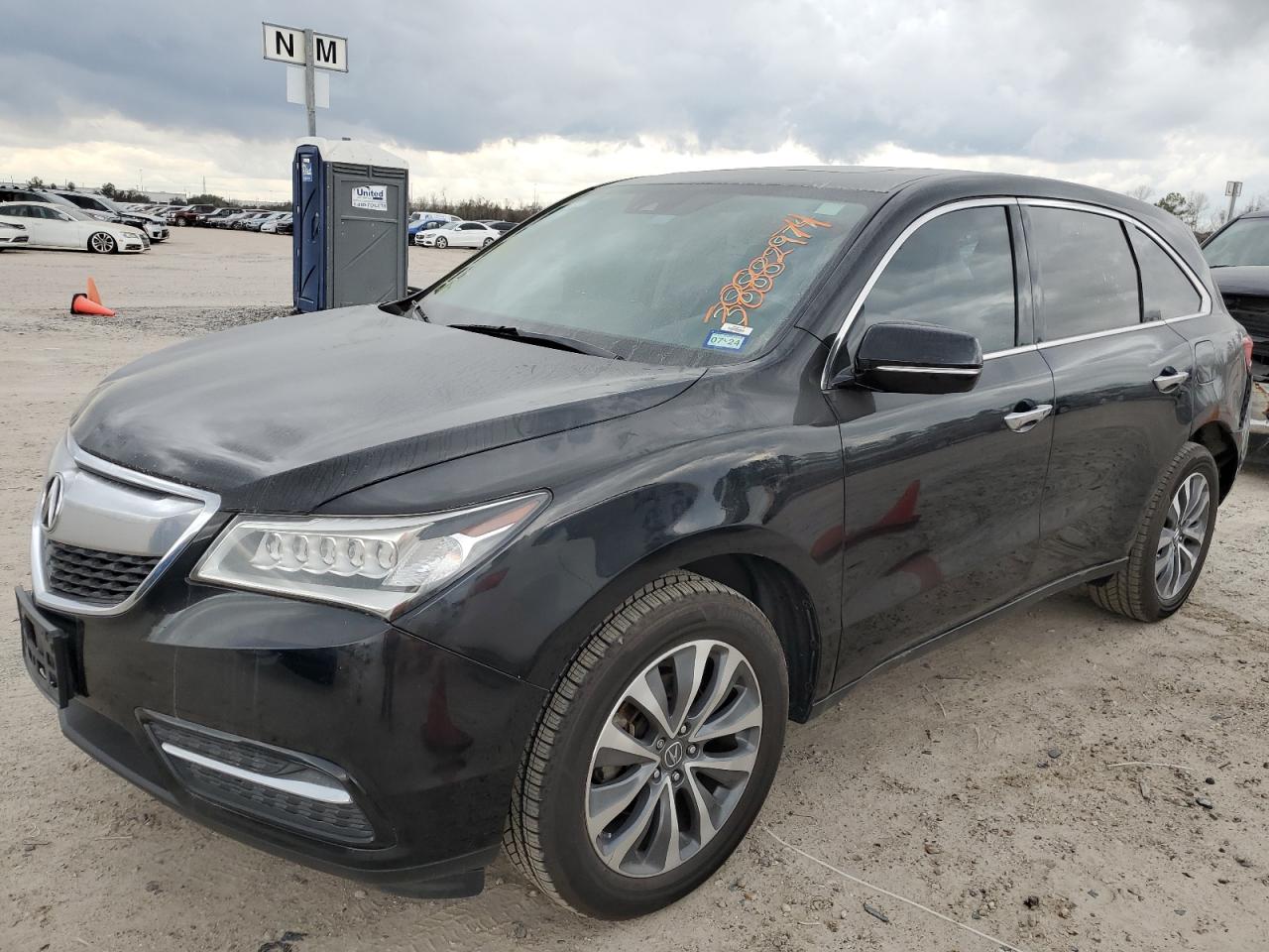 acura mdx 2016 5fryd3h40gb011641