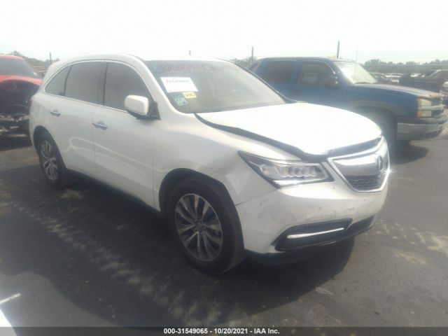 acura mdx 2016 5fryd3h43gb001055