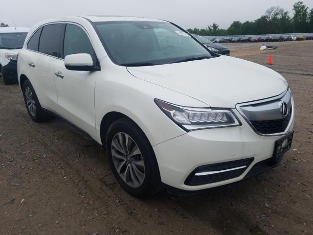 acura mdx techno 2016 5fryd3h43gb006997