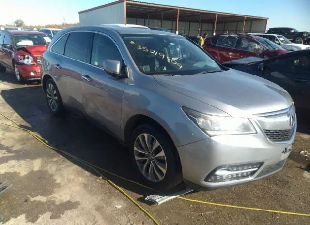 acura mdx 2016 5fryd3h43gb018180