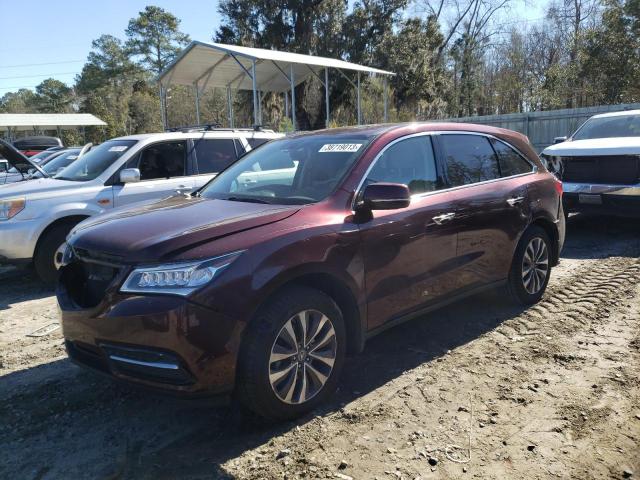 acura mdx techno 2014 5fryd3h45eb015438