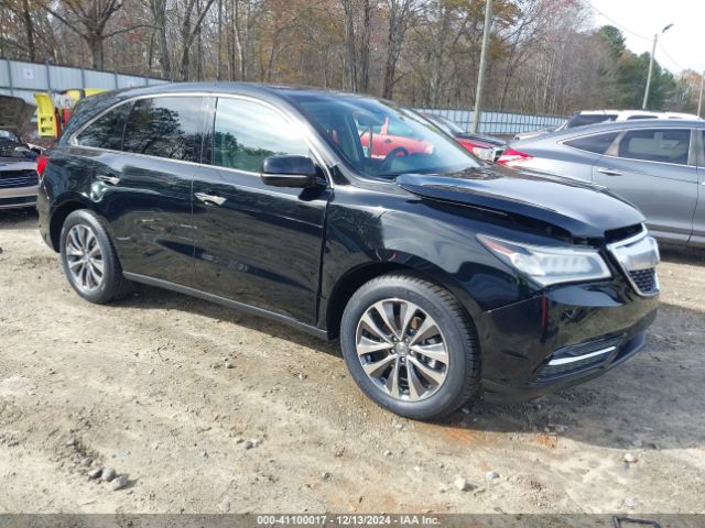 acura mdx 2016 5fryd3h4xgb008150