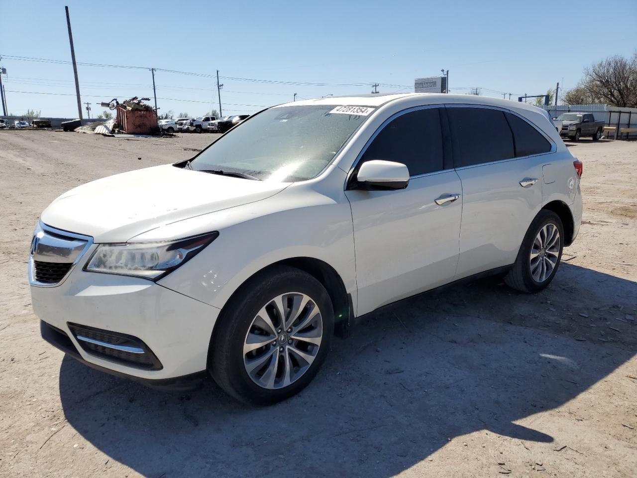 acura mdx 2016 5fryd3h4xgb012392