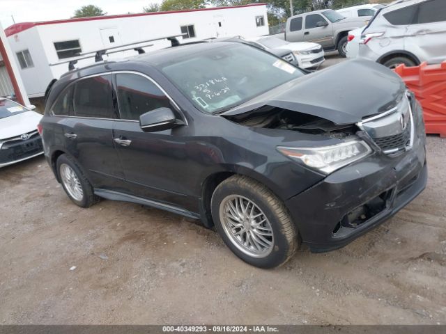 acura mdx 2016 5fryd3h91gb019873