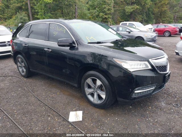 acura mdx 2016 5fryd4h20gb054185