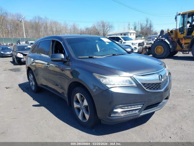 acura mdx 2014 5fryd4h21eb006661