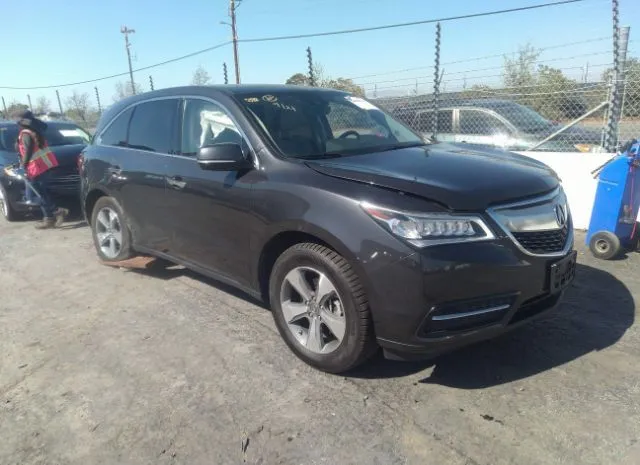 acura mdx 2016 5fryd4h21gb031823