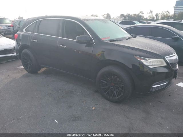 acura mdx 2016 5fryd4h22gb028011