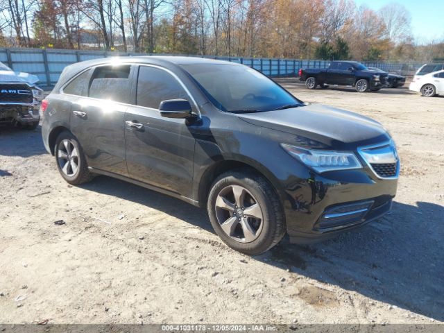 acura mdx 2016 5fryd4h22gb029451