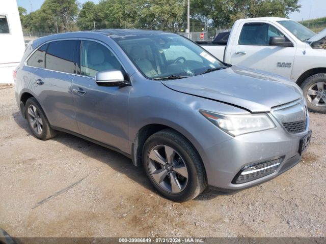 acura mdx 2016 5fryd4h22gb032222