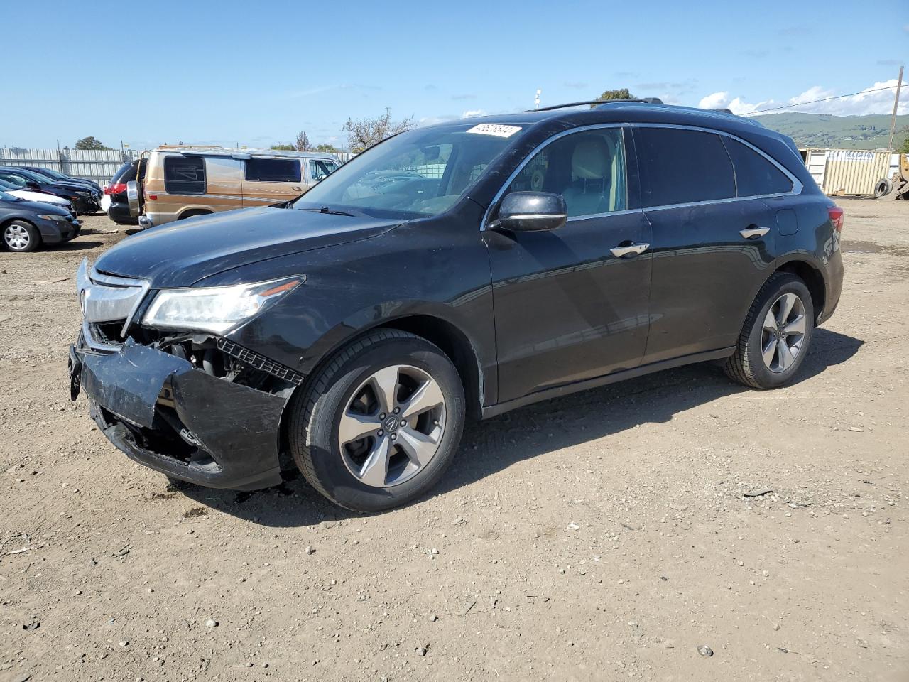 acura mdx 2016 5fryd4h22gb062787