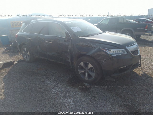 acura mdx 2014 5fryd4h23eb020027