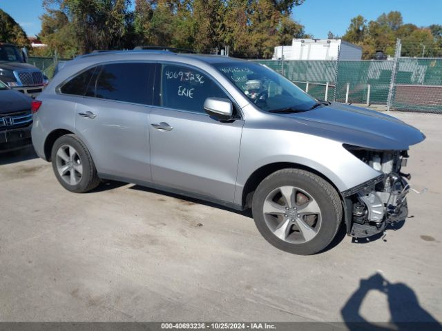 acura mdx 2016 5fryd4h23gb056058