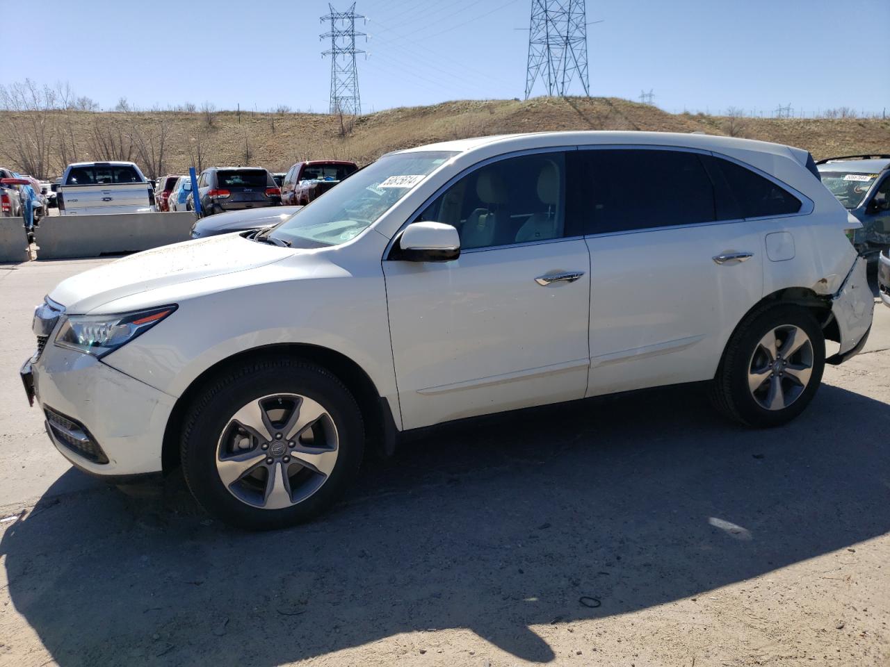 acura mdx 2014 5fryd4h25eb036424