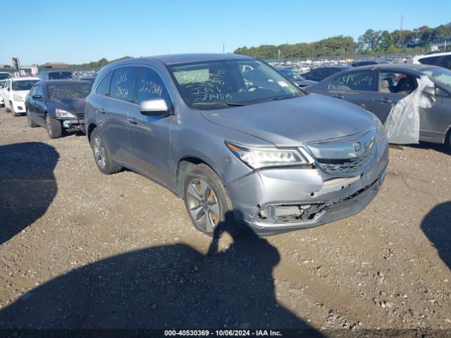 acura mdx 2016 5fryd4h26gb040873