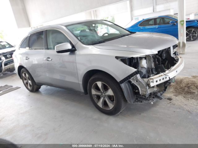 acura mdx 2016 5fryd4h26gb042106