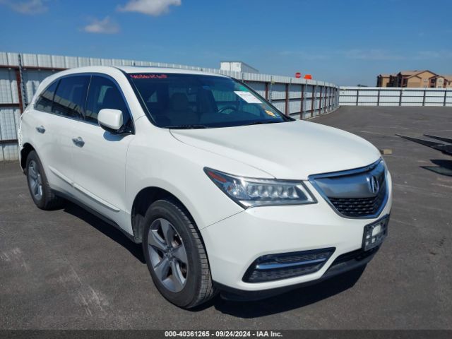 acura mdx 2016 5fryd4h28gb047727