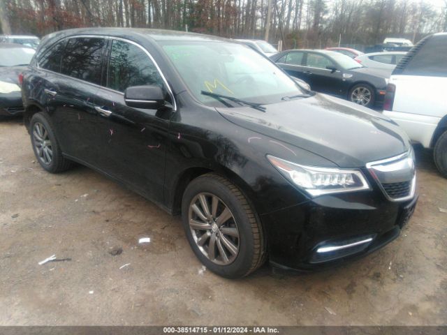 acura mdx 2016 5fryd4h29gb048126