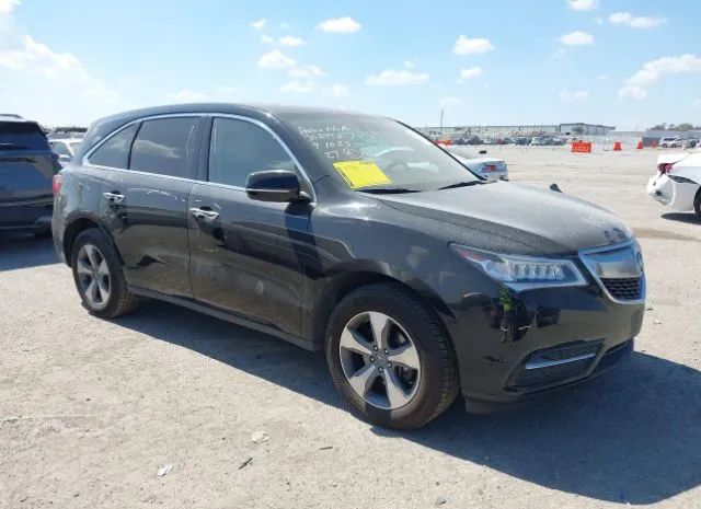 acura mdx 2016 5fryd4h2xgb007522