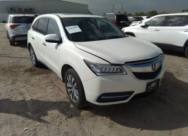 acura mdx 2014 5fryd4h40eb038471