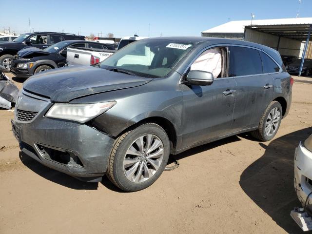 acura mdx 2014 5fryd4h41eb027589