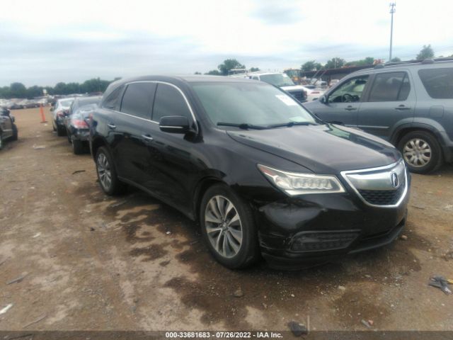 acura mdx 2015 5fryd4h41fb013001