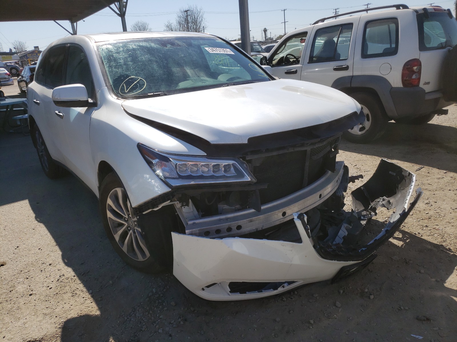 acura mdx techno 2014 5fryd4h42eb005780