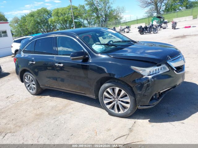 acura mdx 2016 5fryd4h42gb034165