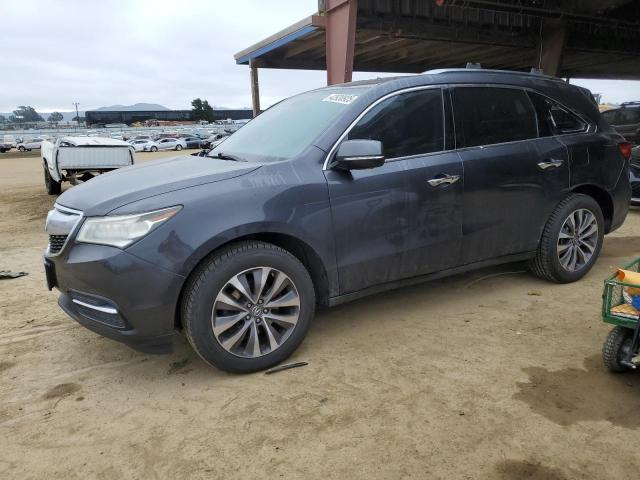 acura mdx techno 2016 5fryd4h42gb053539