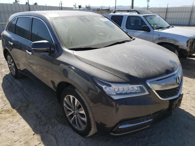 acura mdx techno 2016 5fryd4h42gb057168