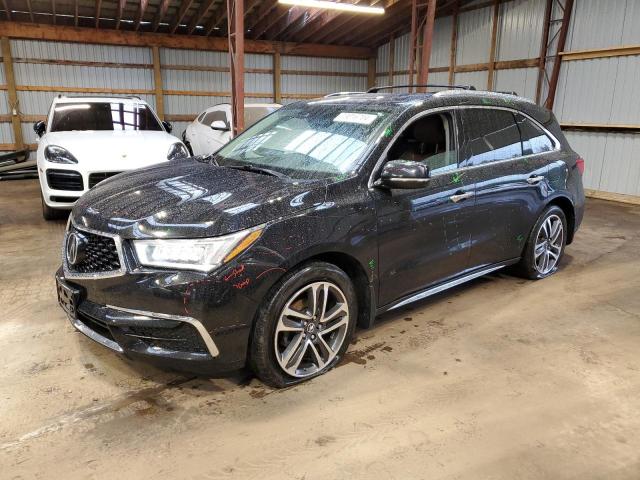 acura mdx navi 2017 5fryd4h42hb501988