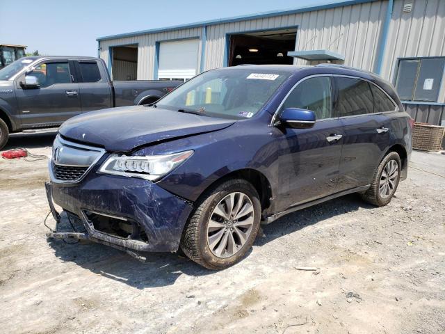 acura mdx techno 2014 5fryd4h43eb017825