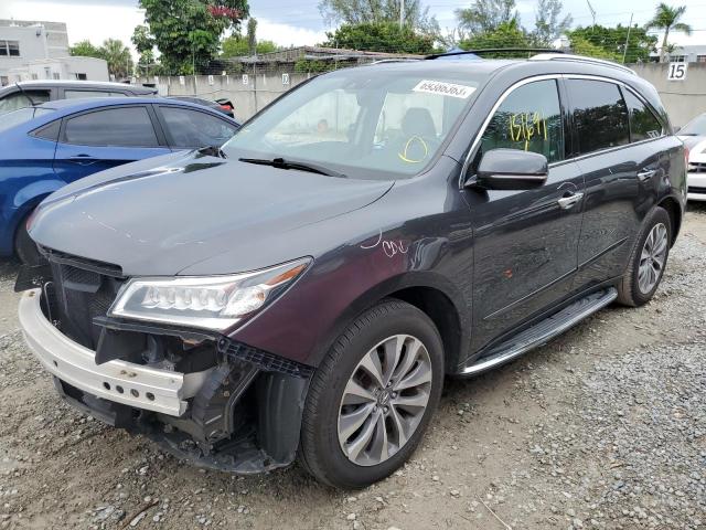 acura mdx techno 2014 5fryd4h43eb042160