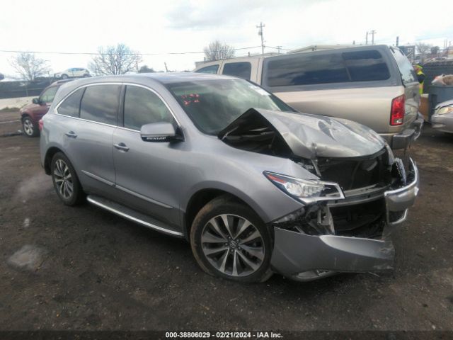 acura mdx 2016 5fryd4h43gb010280