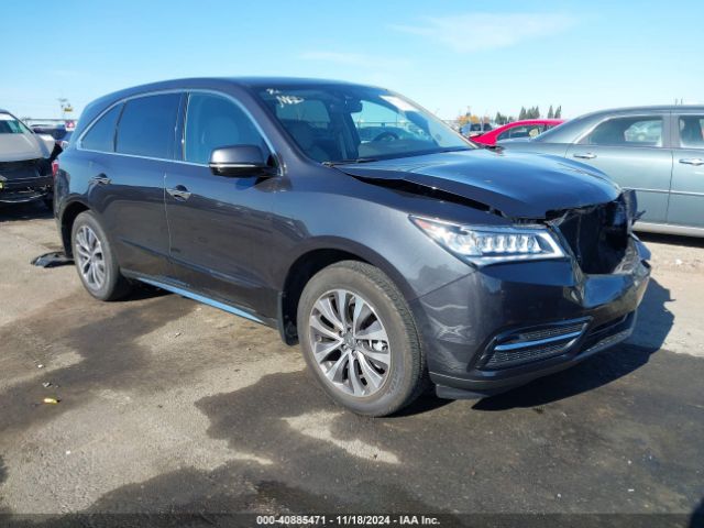 acura mdx 2016 5fryd4h43gb014104