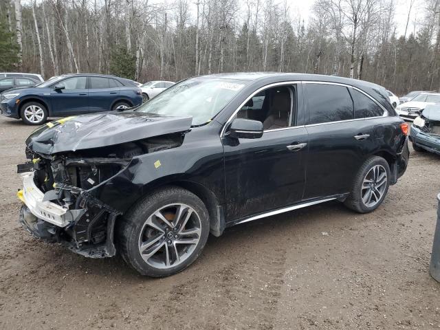 acura mdx navi 2017 5fryd4h43hb508268