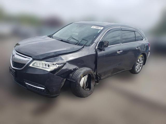 acura mdx 2015 5fryd4h44fb016667