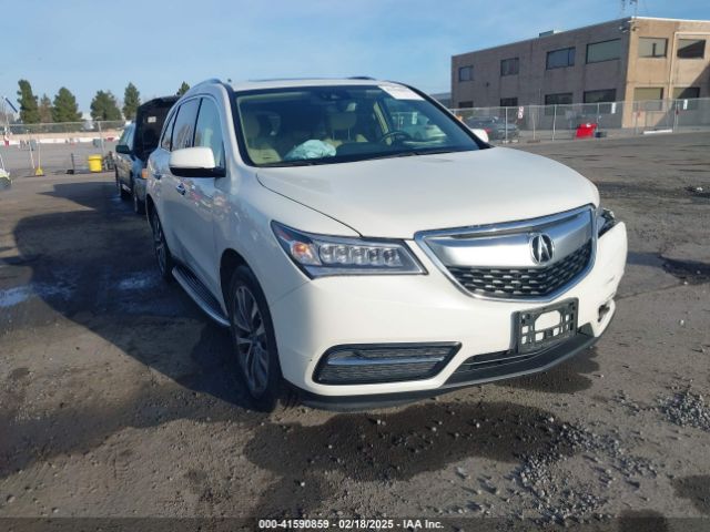 acura mdx 2016 5fryd4h44gb028108